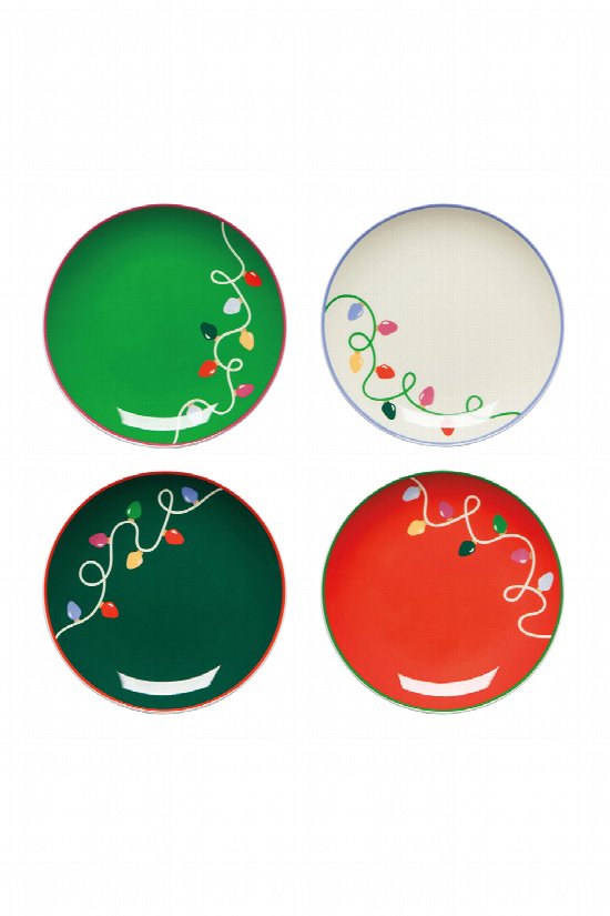 Merry Everything Appetizer Plate Set 2